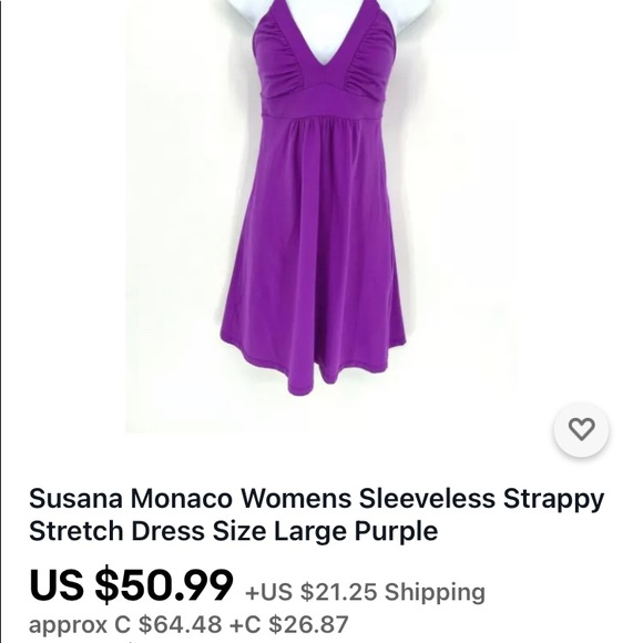 REDUCED!!!Susana Monaco dress - Picture 11 of 11